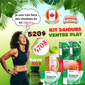 KIT1 24JOURS VENTRE PLAT