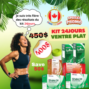 KIT2 24JOURS VENTRE PLAT